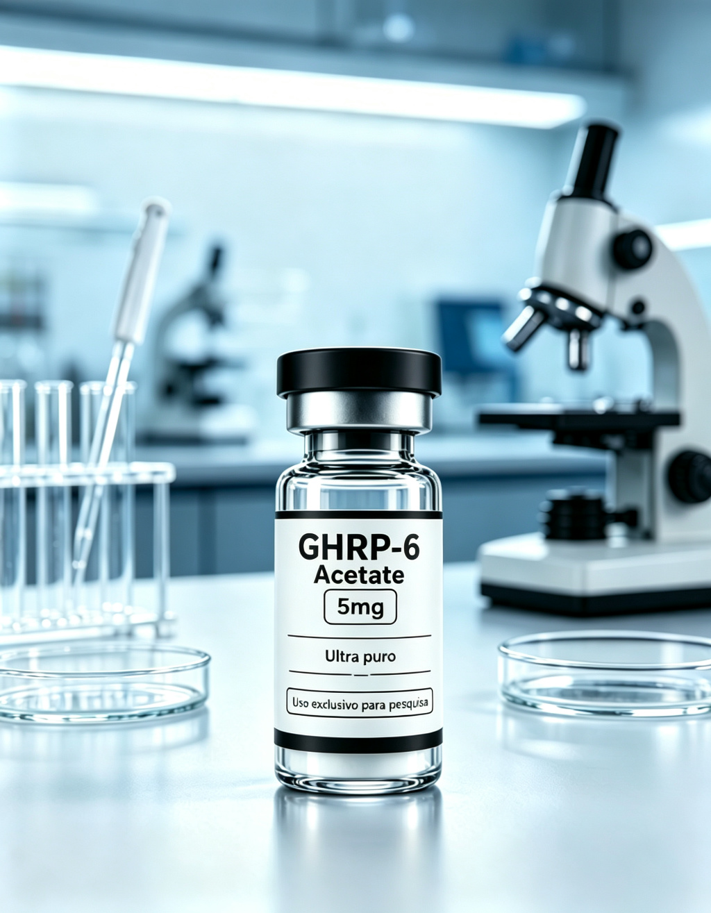 Frasco de GHRP-6 Acetate 5mg
